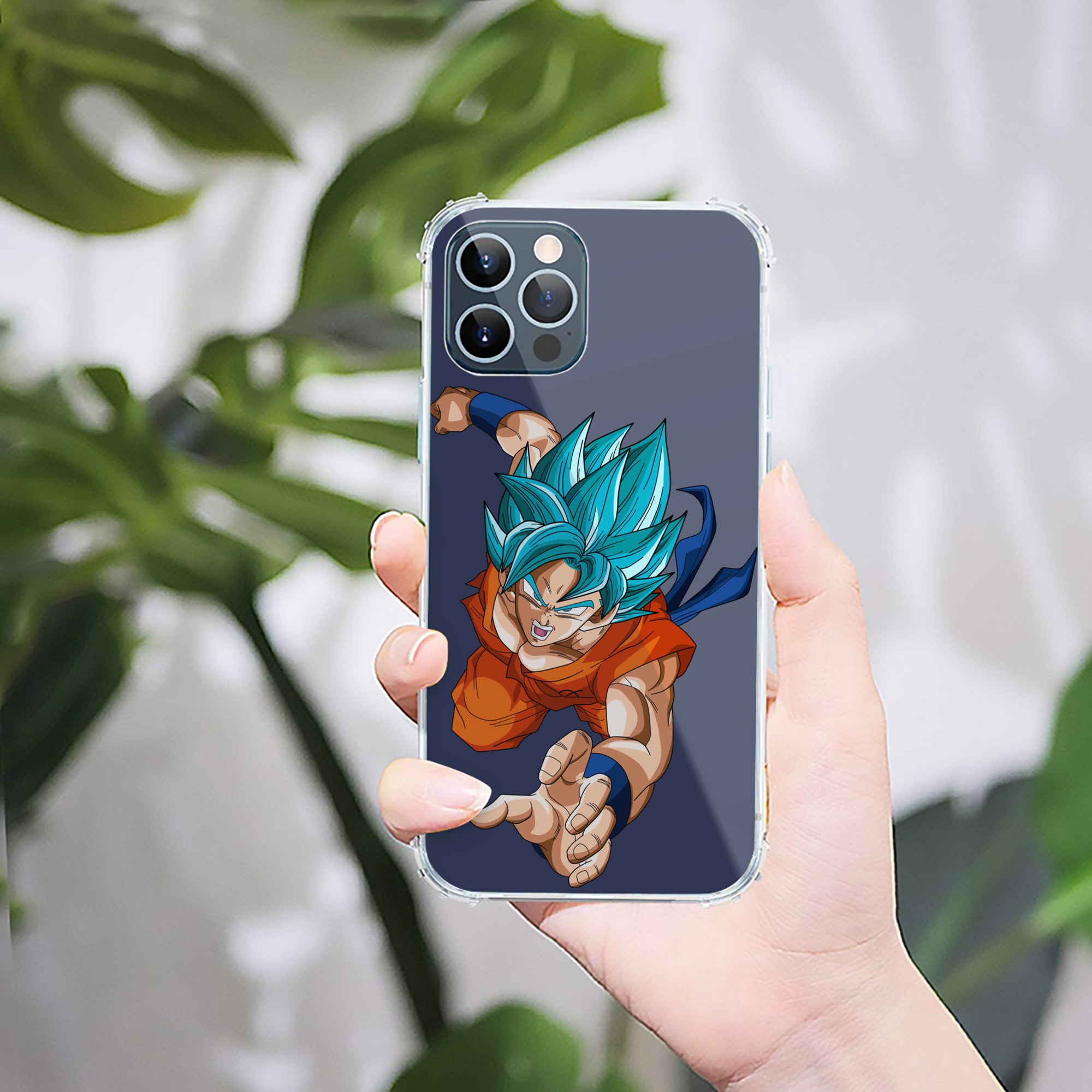 （画像用） ドラゴンボール ベジット DRAGON BALL Vegetto 【iPhone 12シリーズ対応】透明スマホケース（クリアソフトケース）